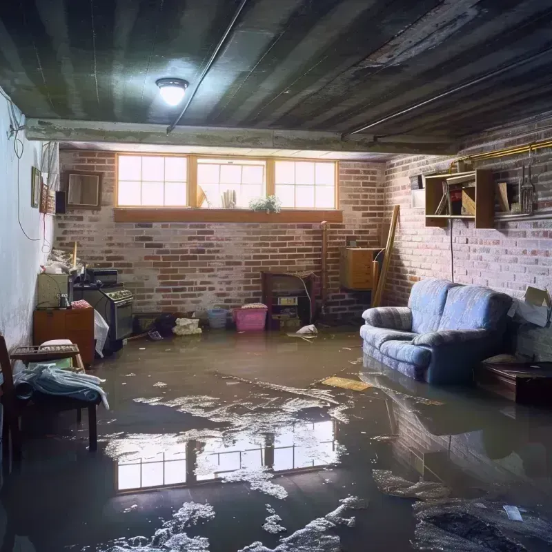 Flooded Basement Cleanup in Graham, TX